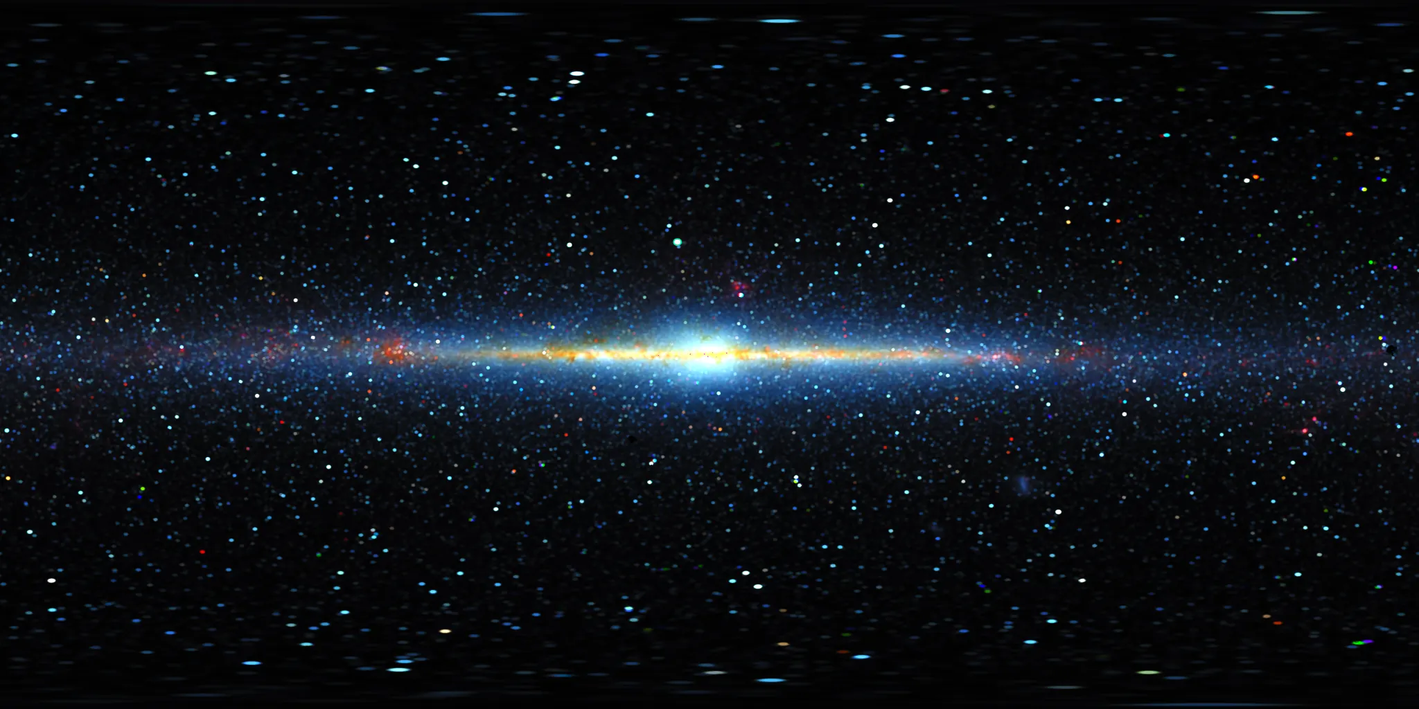 Preview of the Proxima-centred Galactic Near-IR sky